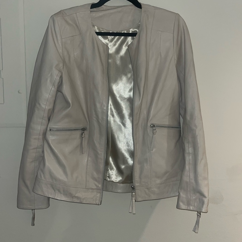 Leather Moto Jacket